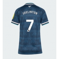 Camiseta Newcastle United Joelinton #7 Segunda Equipación Replica 2026-27 para mujer mangas cortas